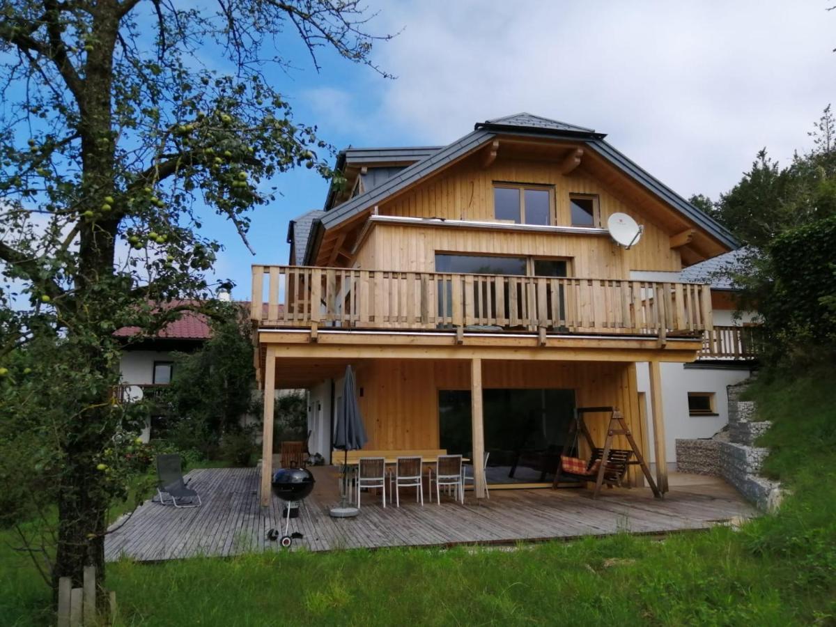 Attersee-Chalet Angermann Familie Spalt Штайнбах-ам-Аттерзе Екстер'єр фото