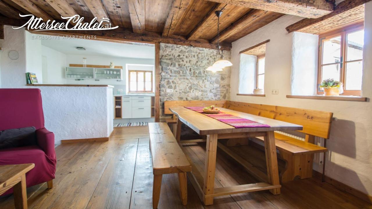 Attersee-Chalet Angermann Familie Spalt Штайнбах-ам-Аттерзе Екстер'єр фото