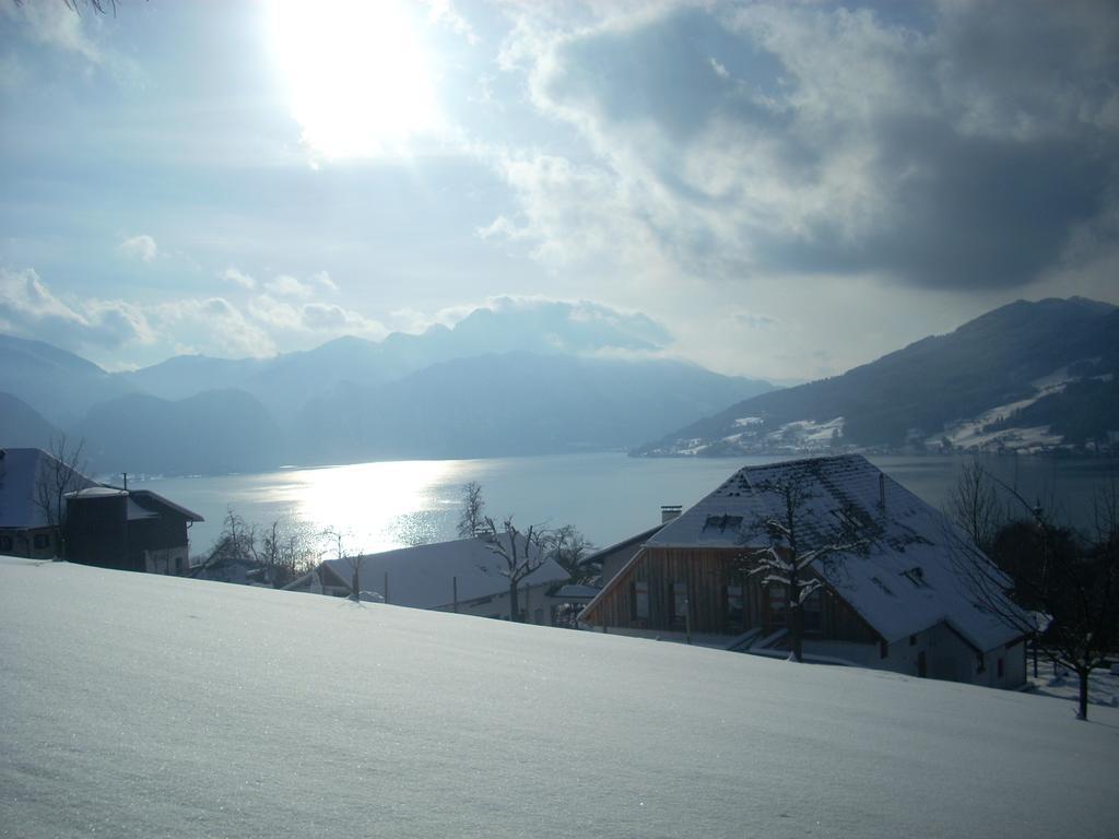Attersee-Chalet Angermann Familie Spalt Штайнбах-ам-Аттерзе Екстер'єр фото